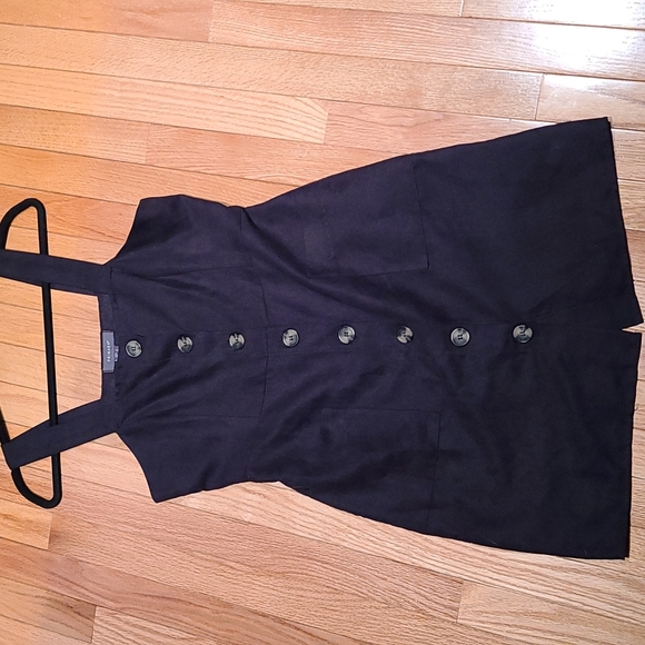 Primark Dresses & Skirts - Primark button-up faux suede / vegan dress